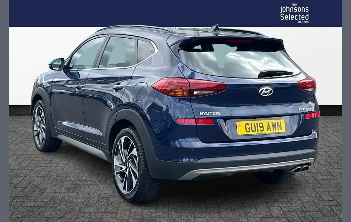 Used Hyundai Tucson Premium SE 136 HP (100 kW) 2019 Blue SUV