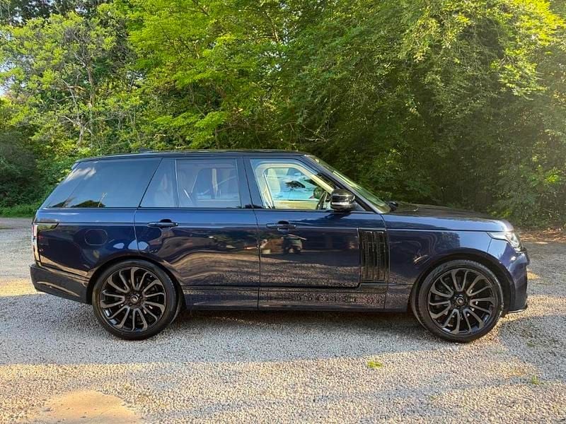 Begagnad Land Rover Range Rover Autobiography 255 HK (187 kW) 2018 Blå SUV