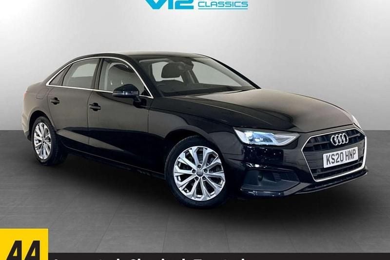 Used Audi A4 Advanced 163 HP (119 kW) 2020 Black Sedan