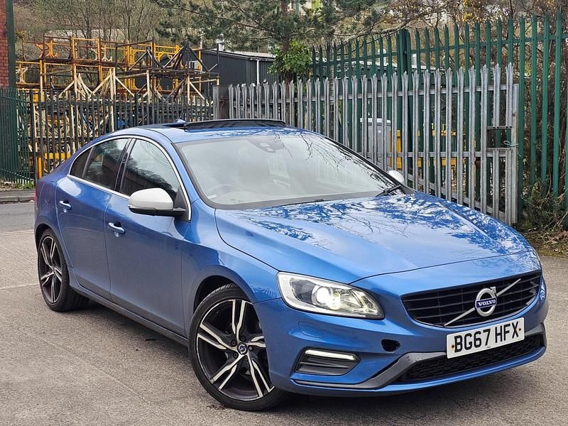 Used Volvo S60 R-Design 2017 Blue Sedan