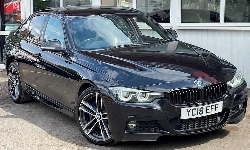 Used BMW 320 M Sport 2018 Black Sedan