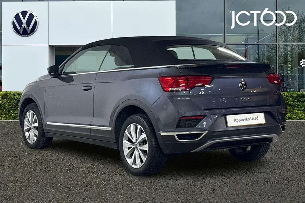 Used VW T-Roc Cabriolet Design 115 HP (84 kW) 2020 Grey Cabriolet