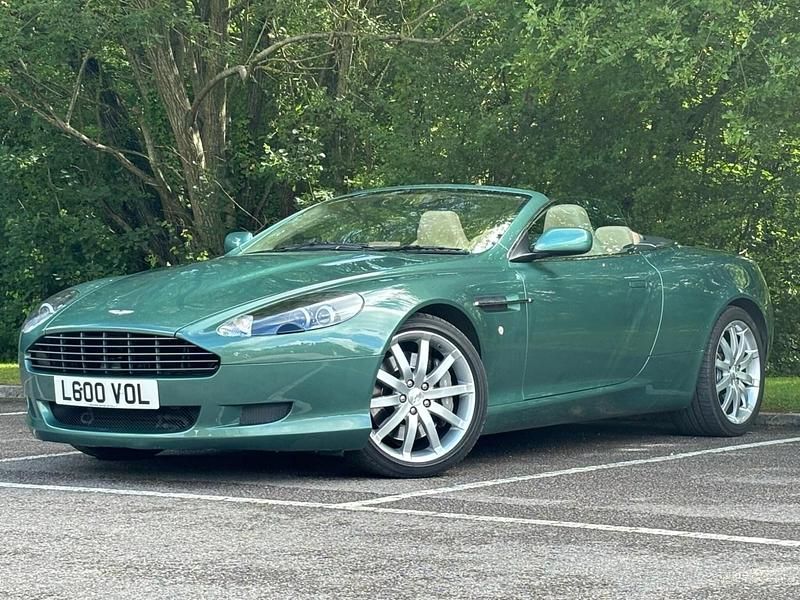 Used Aston Martin DB9 456 HP (335 kW) 2006 Green Cabriolet