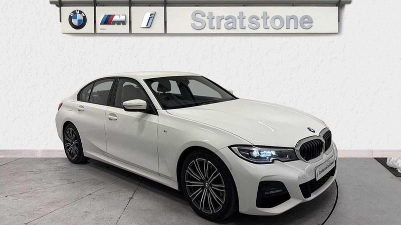 White Used 2019 BMW 320 M Sport | £18,681 (A bit pricey) - Image 1/4