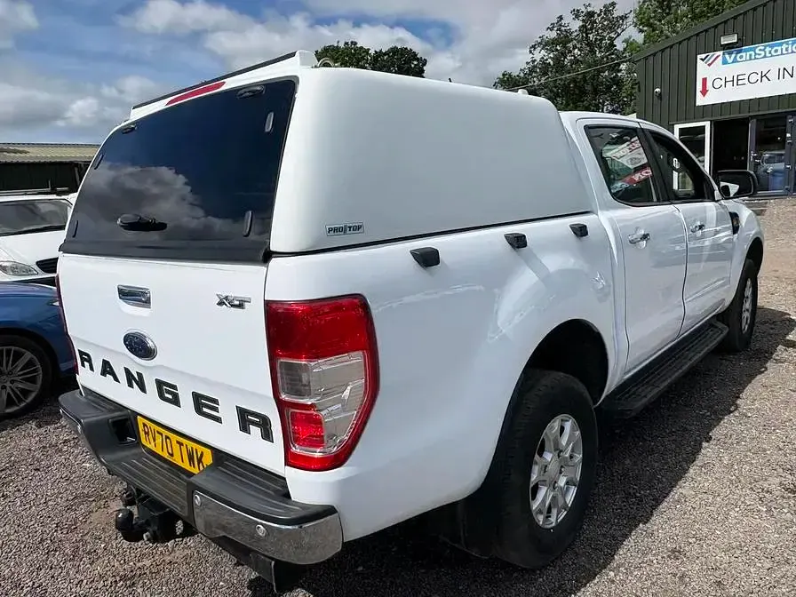 Used Ford Ranger XLT 170 HP (125 kW) 2020 White Pickup