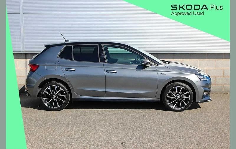 Used Skoda Fabia Monte Carlo 113 HP (83 kW) 2024 Graphite grey metallic black magic pearl effect Hatchback