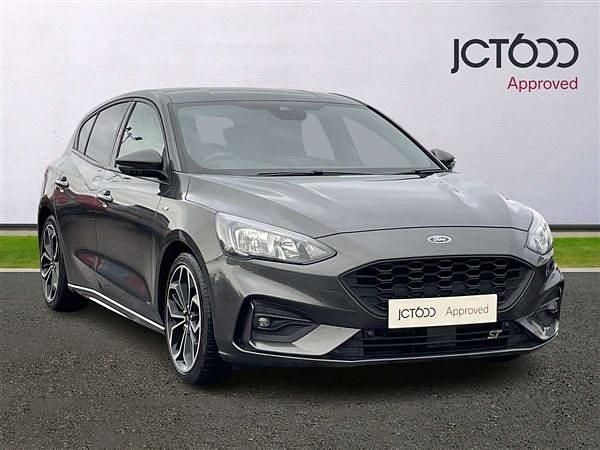 Grey Used 2019 Ford Focus ST-Line X Hatchback | £9,744 (Fair price) - Image 1/4