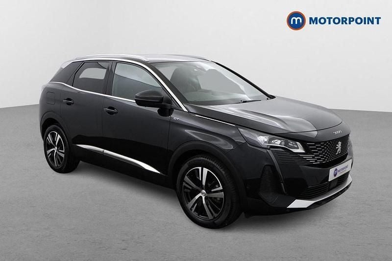 Black Used 2023 Peugeot 3008 GTi SUV | £22,599 (Fair price) - Image 1/4