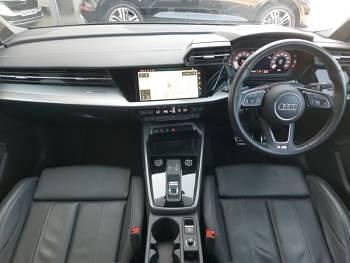 Used Audi A3 S-Line 110 HP (80 kW) 2023 Black Sedan