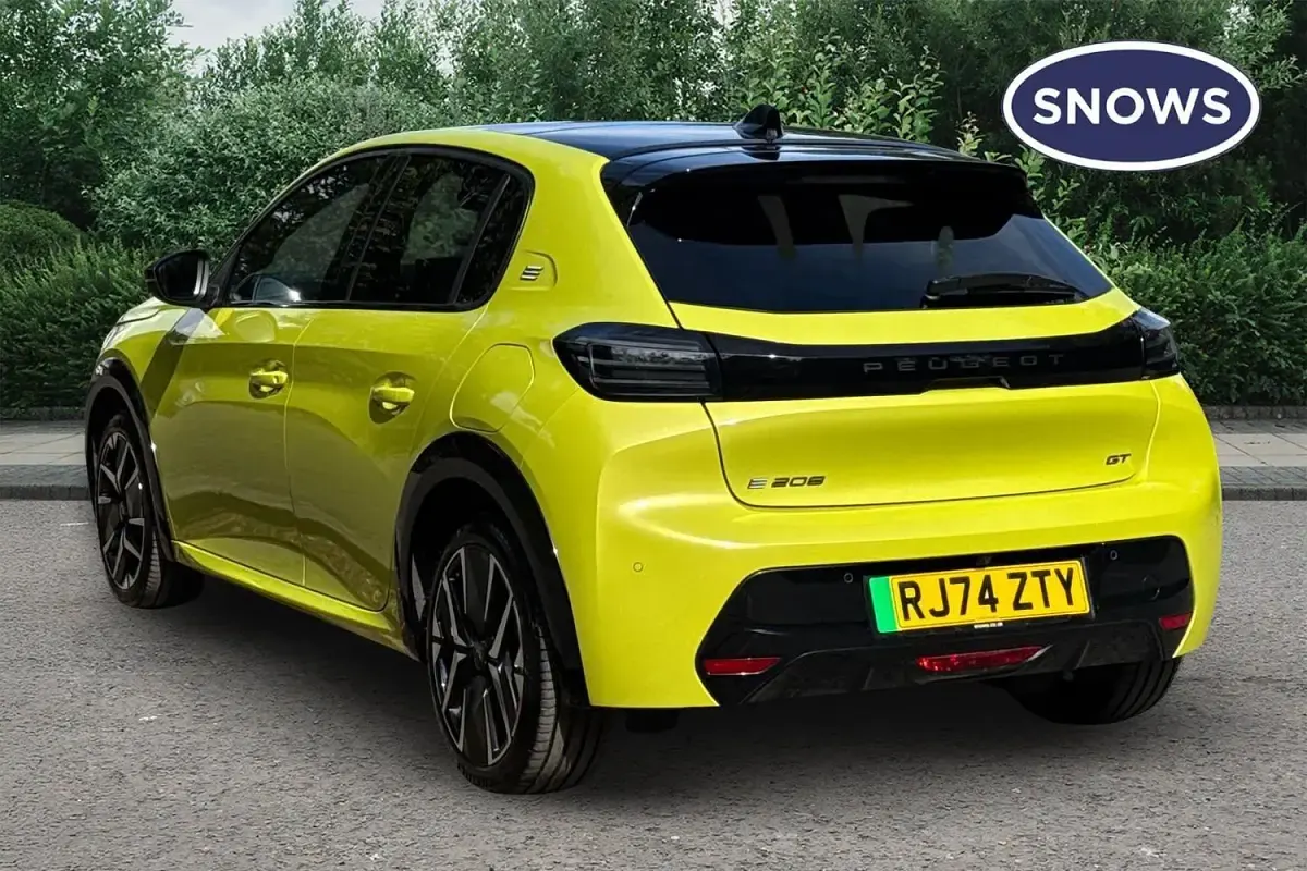Gebraucht Peugeot e-208 GT 114 kW (156 PS) 2025 Gelb Kleinwagen
