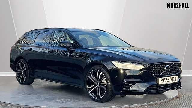 Black Used 2025 Volvo V90 Ultra Estate | £39,000 (Good price) - Image 1/3