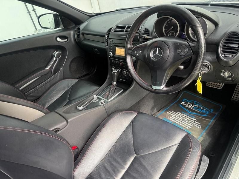 Used Mercedes SLK200 2008 Black Cabriolet