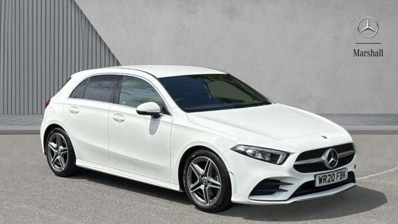 White Used 2020 Mercedes A200 AMG line Hatchback | £18,527 (Fair price) - Image 1/4