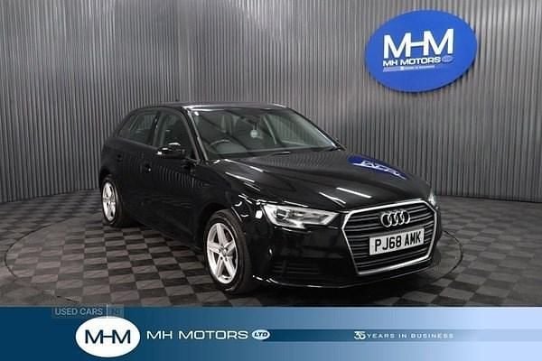Used Audi A3 116 HP (85 kW) 2018 Black Sedan