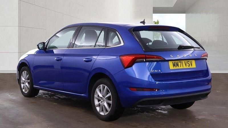 Used Skoda Scala SE Technology 2022 Blue Hatchback