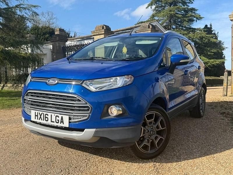 Used Ford Ecosport Titanium 125 HP (91 kW) 2016 Blue SUV