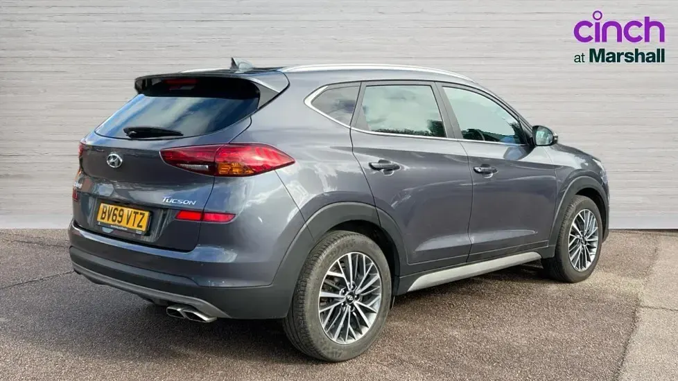 Gebraucht Hyundai Tucson Premium 177 PS (130 kW) 2019 Grau SUV