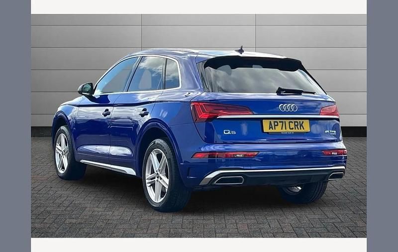 Used Audi Q4 Sportback e-tron S-Line 219 kW (299 HP) 2021 Blue SUV