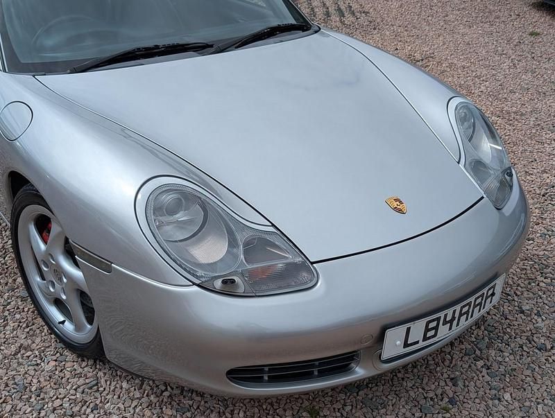 Used Porsche Boxster 248 HP (182 kW) 2002 Silver Cabriolet