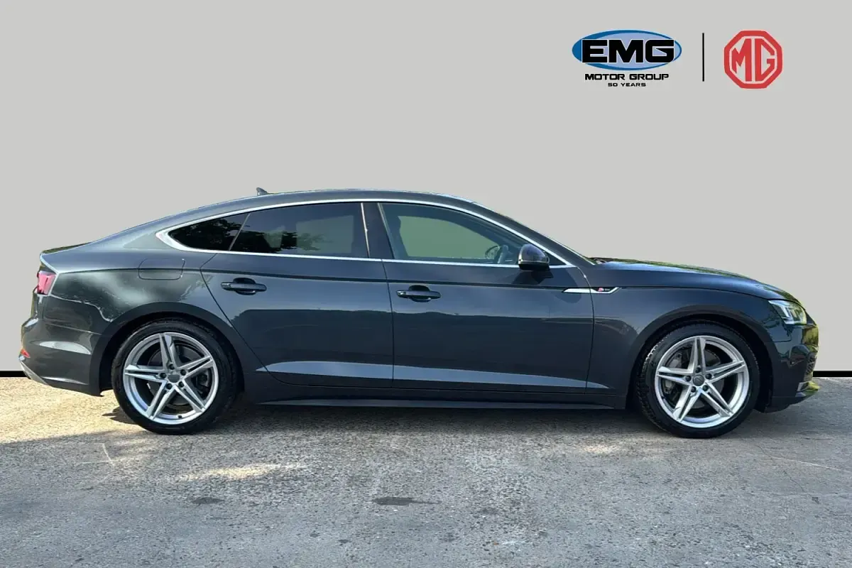 Used Audi A5 Sportback S-Line 252 HP (185 kW) 2018 Grey Hatchback