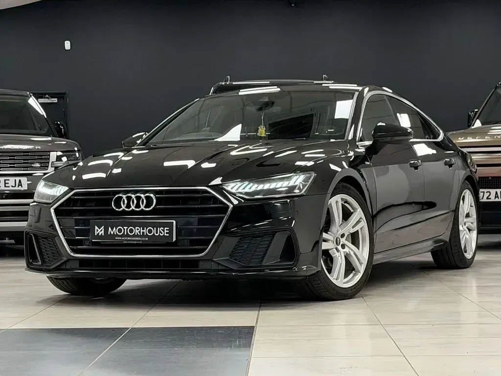 Used Audi A7 Sportback S-Line 204 HP (150 kW) 2020 Black Hatchback