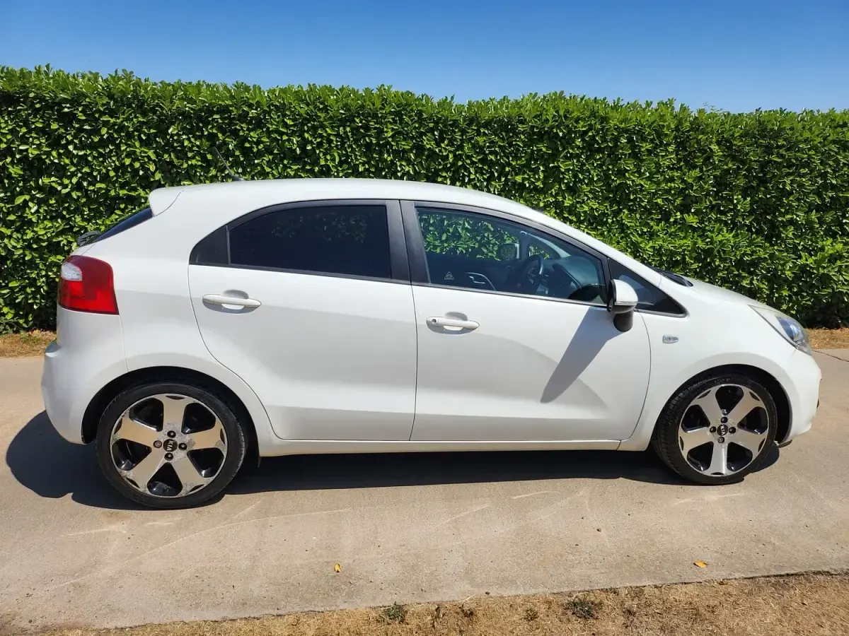 Used Kia Rio 109 HP (80 kW) 2014 White Hatchback