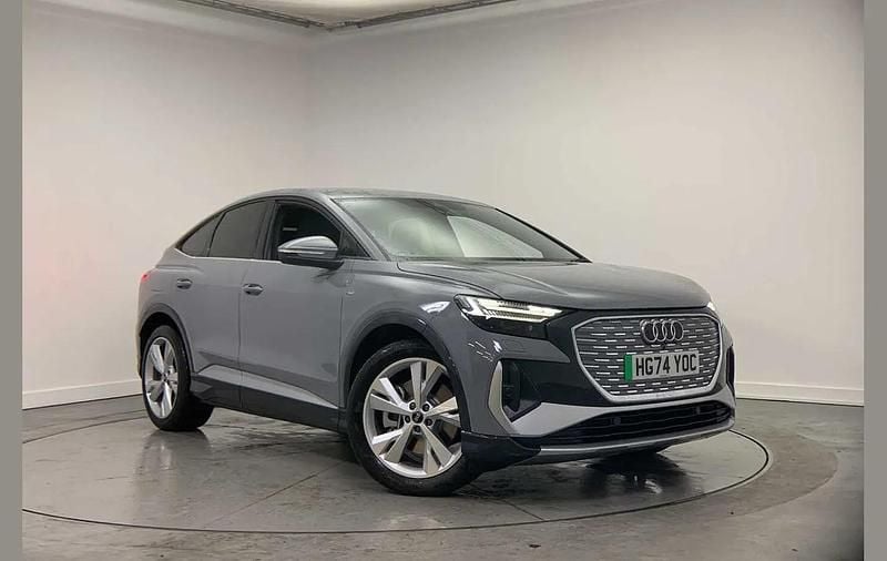 Grey Used 2025 Audi Q4 e-tron S-Line SUV | £35,900 (Fair price) - Image 1/4