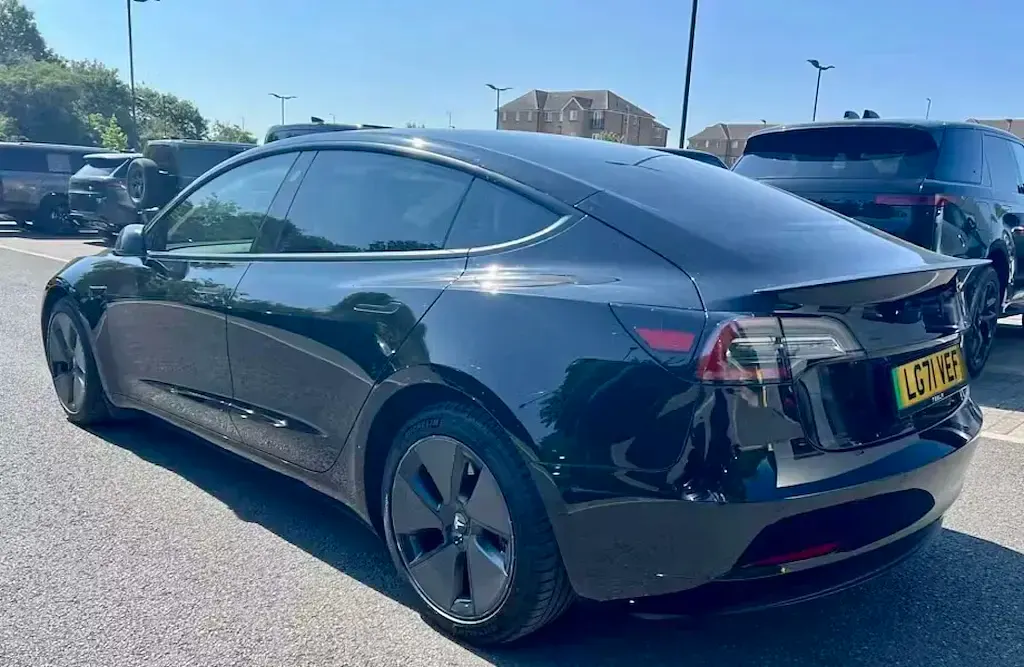Used Tesla Model 3 Long Range AWD 366 kW (498 HP) 2021 Black Sedan