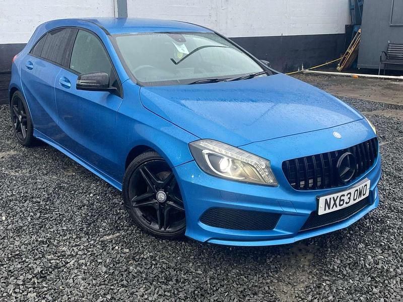 Used Mercedes A200 AMG 2013 Blue Hatchback