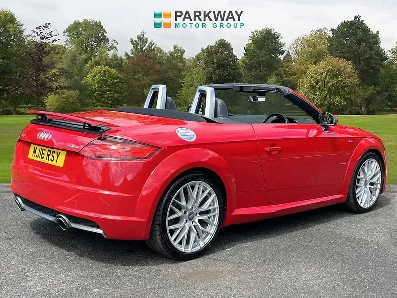 Used Audi TT S-Line 310 HP (228 kW) 2016 Red Coupe
