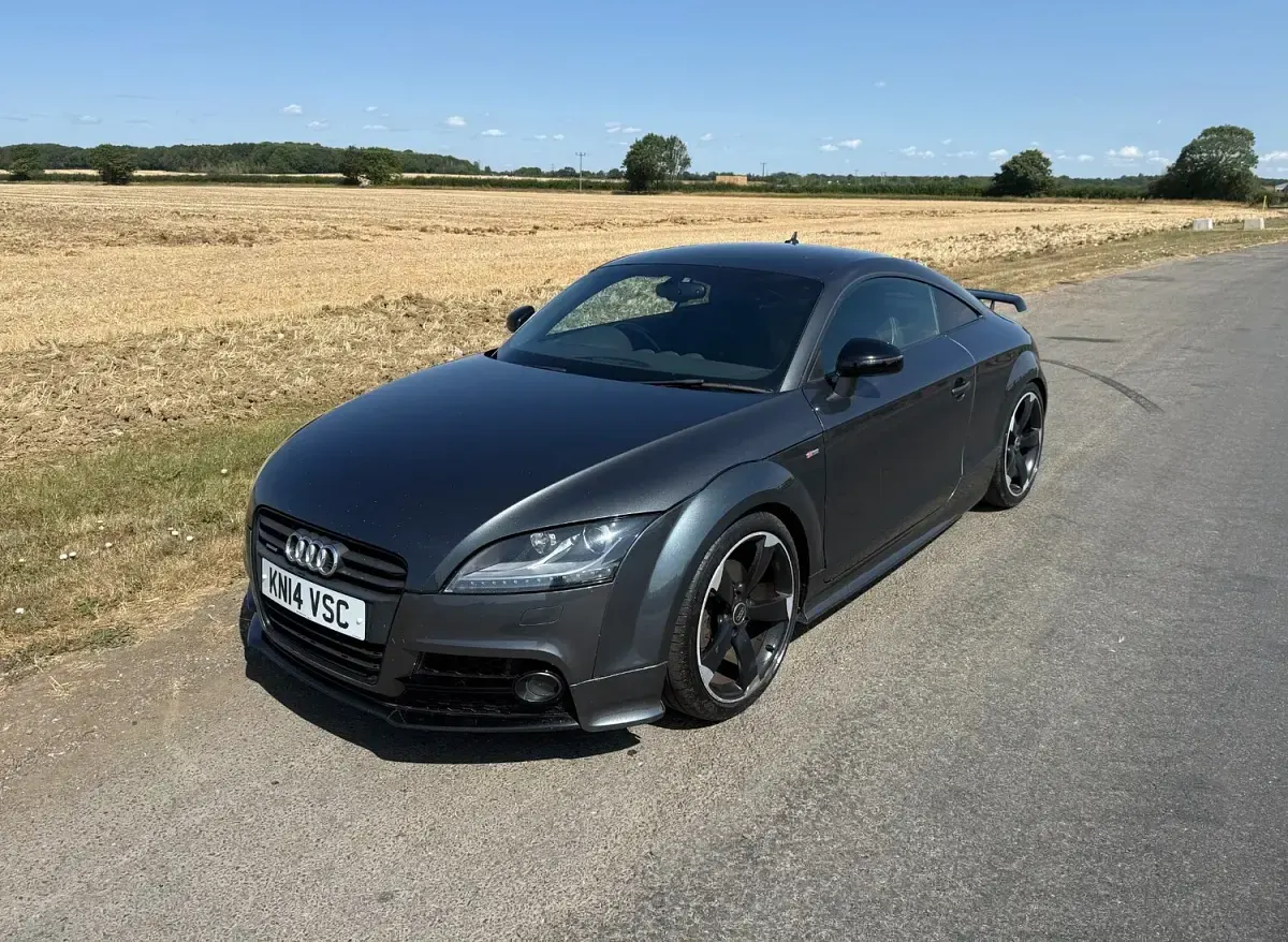Used Audi TT Black Edition 184 HP (135 kW) 2014 Grey Coupe