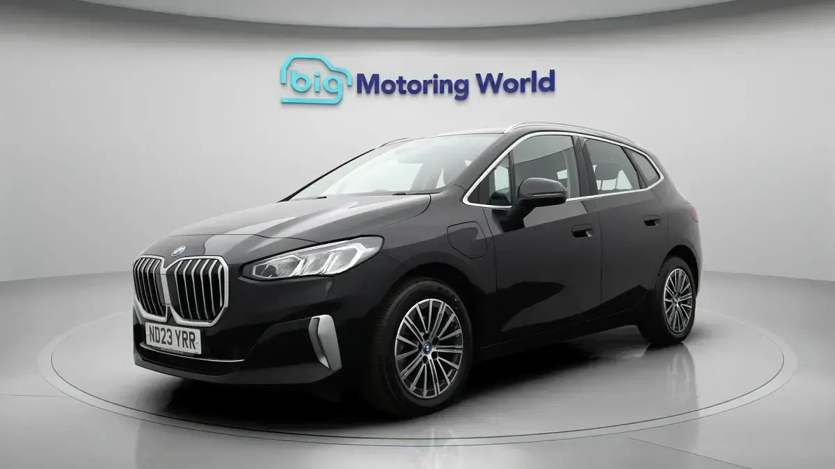 Used BMW 225 Active Tourer Luxury Line 241 HP (177 kW) 2023 Black MPV