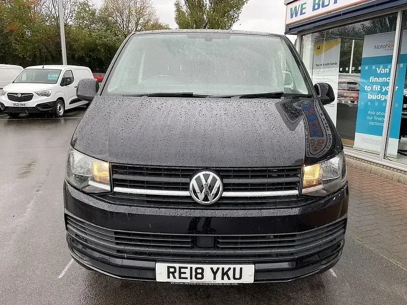 Used VW Transporter Highline 101 HP (74 kW) 2018 Black Van