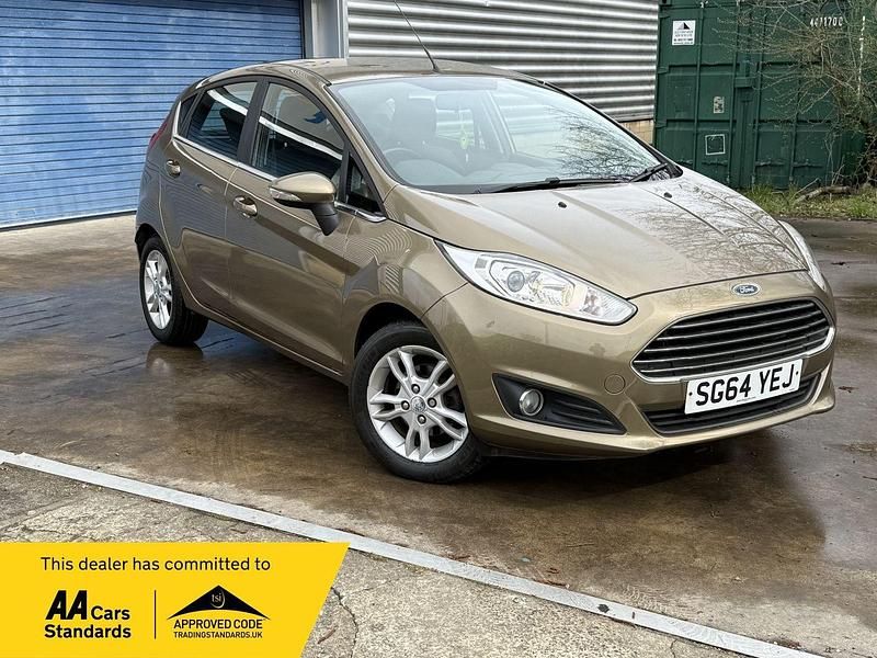 Brown Used 2014 Ford Fiesta Zetec Hatchback | £4,595 (Fair price) - Image 1/4