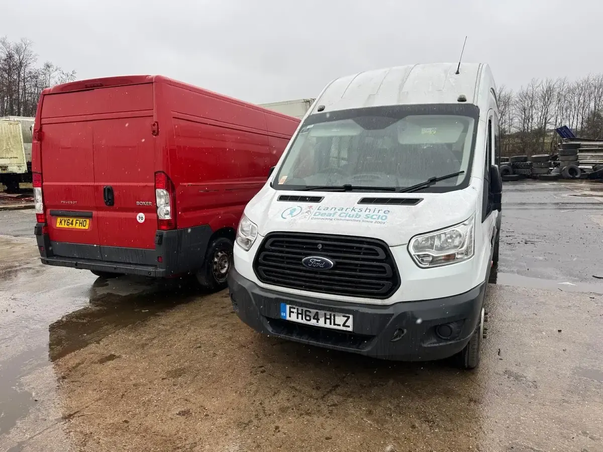 Used Ford Transit 125 HP (91 kW) 2014 White