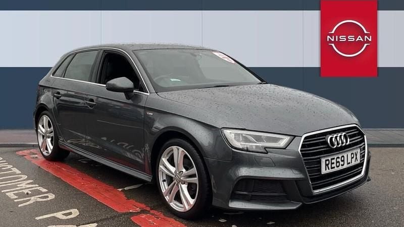 Grey Used 2019 Audi A3 S-Line Hatchback | £15,571 (Fair price) - Image 1/3