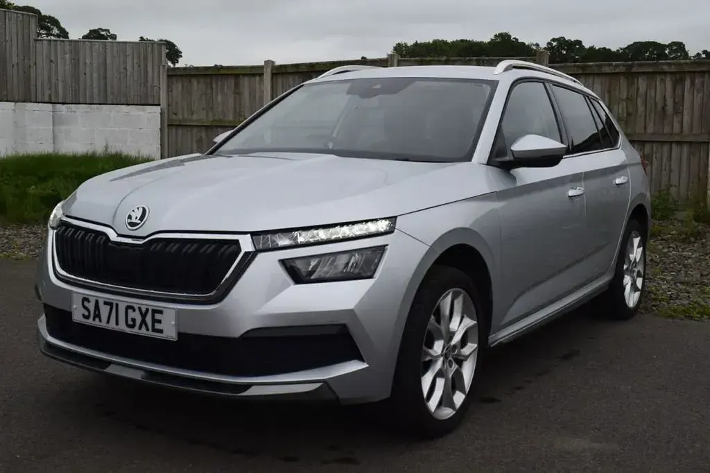 Used Skoda Kamiq SE L 110 HP (80 kW) 2022 Silver SUV