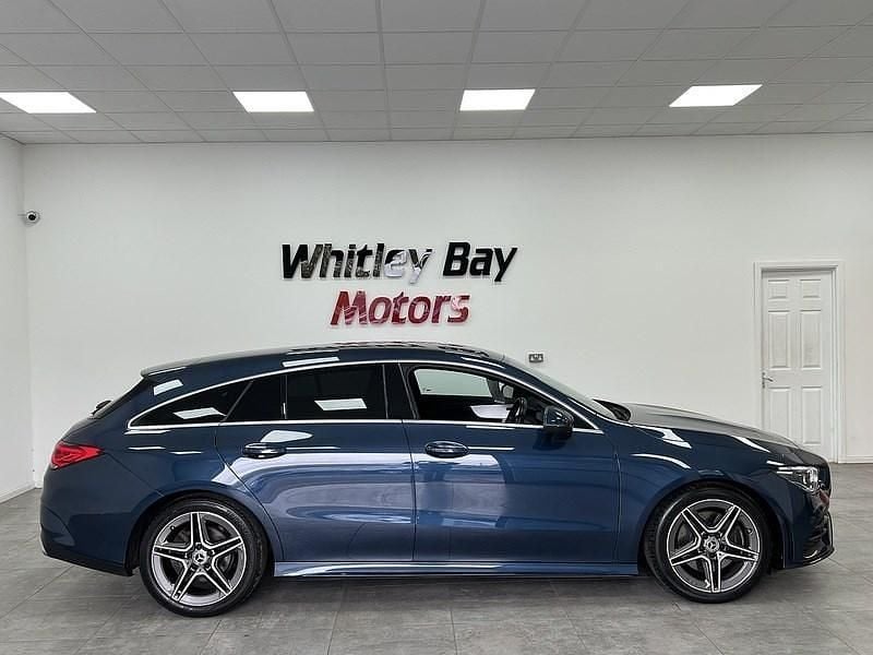 Used Mercedes CLA200 AMG line 2022 Blue Estate