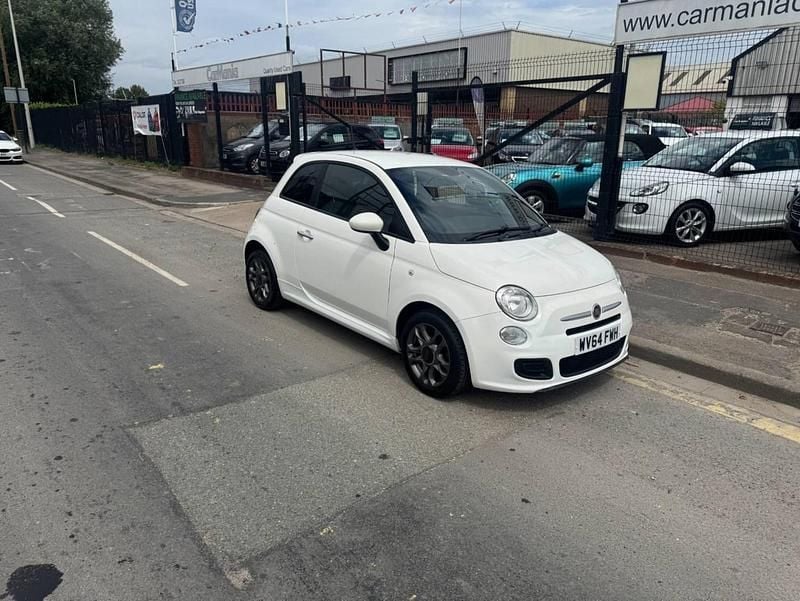 White Used 2014 Fiat 500 S Hatchback | £4,795 (A bit pricey) - Image 1/4