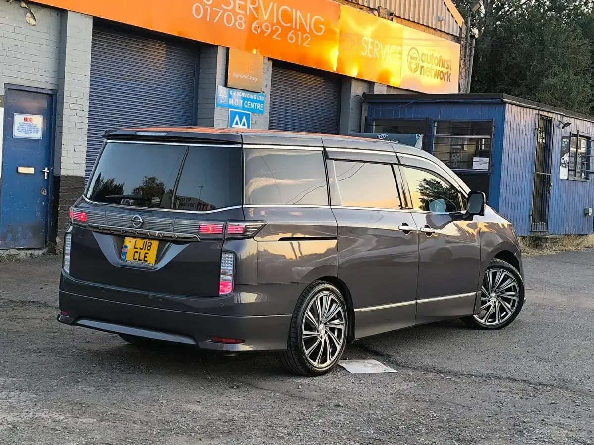 Used Nissan Elgrand Premium Edition 2018 Grey MPV