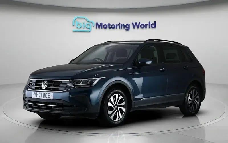 Used VW Tiguan Active 150 HP (110 kW) 2021 Blue SUV