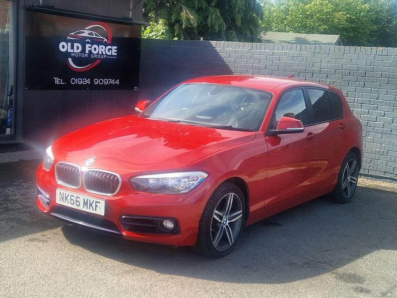 Red Used 2016 BMW 118 Sport Line Hatchback | £6,895 (Fair price) - Image 1/3