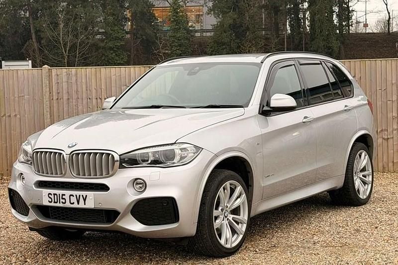 Used BMW X5 M Sport 313 HP (230 kW) 2015 Silver SUV