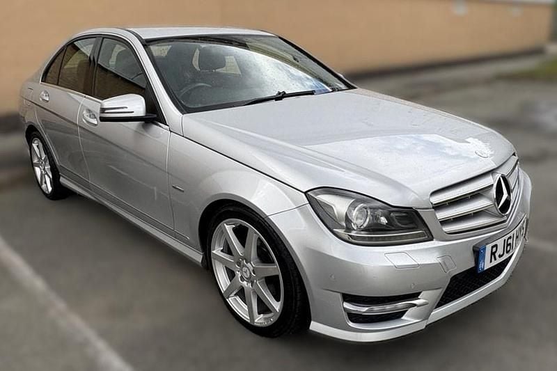 Silver Used 2012 Mercedes C180 Sport Edition Sedan | £5,995 (Fair price) - Image 1/1