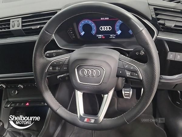 Used Audi Q3 S-Line 150 HP (110 kW) 2021 Black SUV