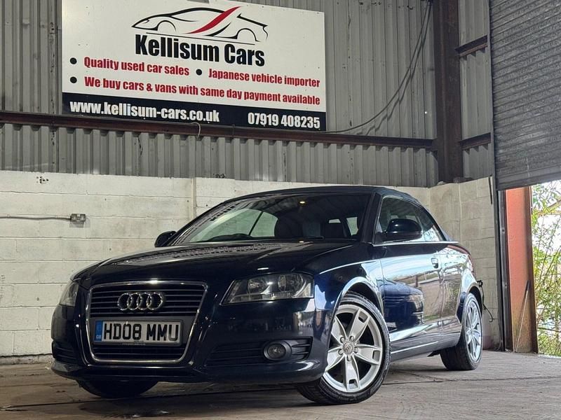 Used Audi A3 Cabriolet Sport 140 HP (102 kW) 2008 Blue Cabriolet