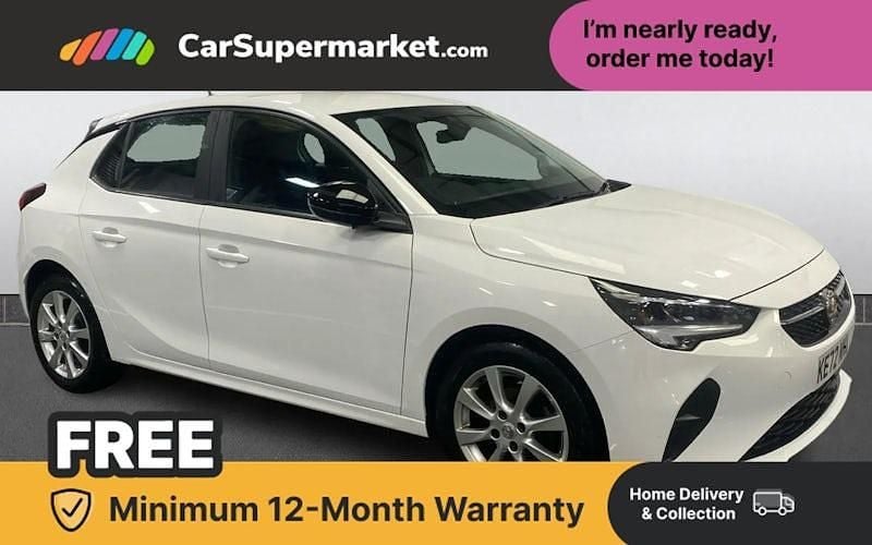 Used Vauxhall Corsa Design Edition 75 HP (55 kW) 2023 White Hatchback