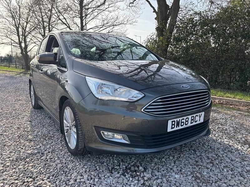 Used Ford C-MAX Titanium 120 HP (88 kW) 2018 Grey MPV