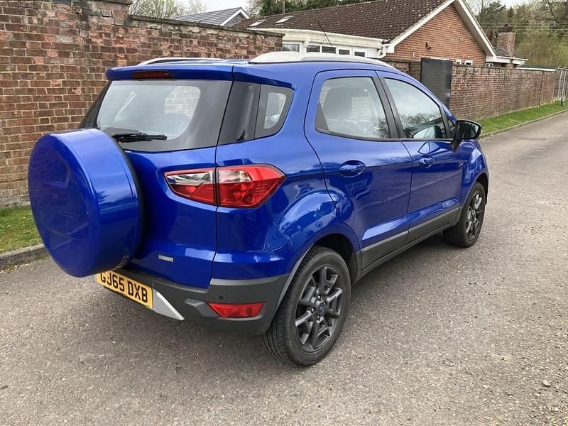 Used Ford Ecosport Titanium 125 HP (91 kW) 2015 Blue SUV