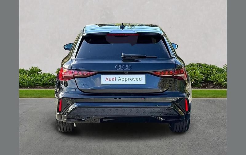 Used Audi A3 Black Edition 150 HP (110 kW) 2025 Black Hatchback